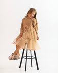 Dress Vikki caramel