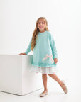 Aleks mint dress