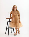 Dress Vikki caramel