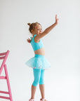 Summer costume with skirt and colorful balls