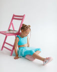 Summer costume with skirt and colorful balls