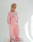 Suit with palazzo pants
