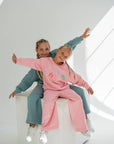 Suit with palazzo pants