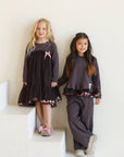Vikki dark chocolate dress