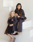 Vikki dark chocolate dress