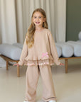 Vikki beige suit