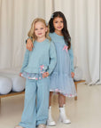 Vikki blue suit