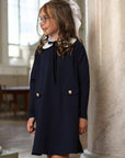 Dress with a collar