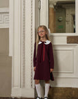 Dress with a collar