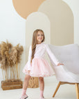 Спідниця Pastel Edition пудра - Little Lovelies - Одяг для маленьких модників