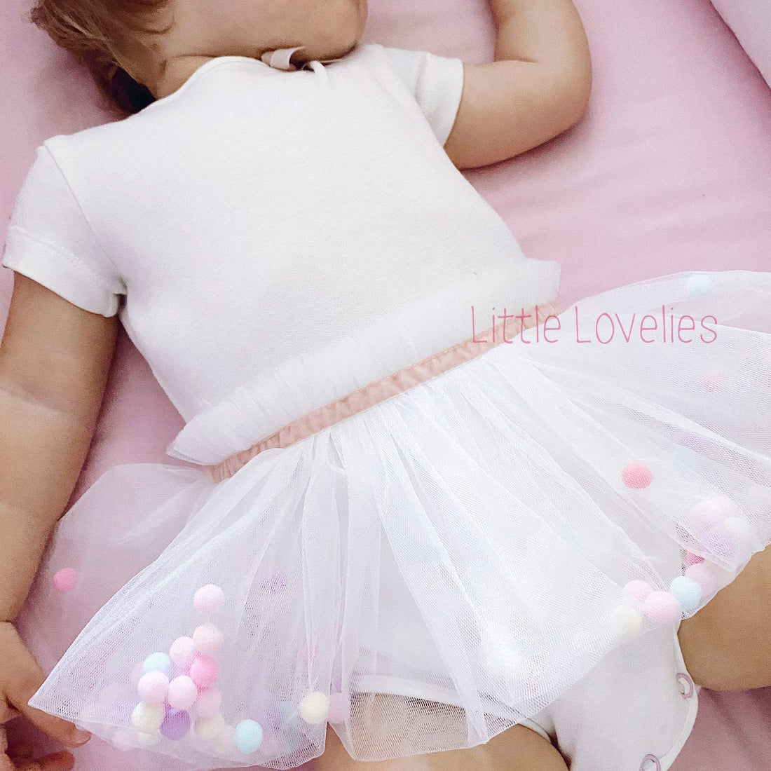 Боді рожевого кольору - Little Lovelies - Одяг для маленьких модників