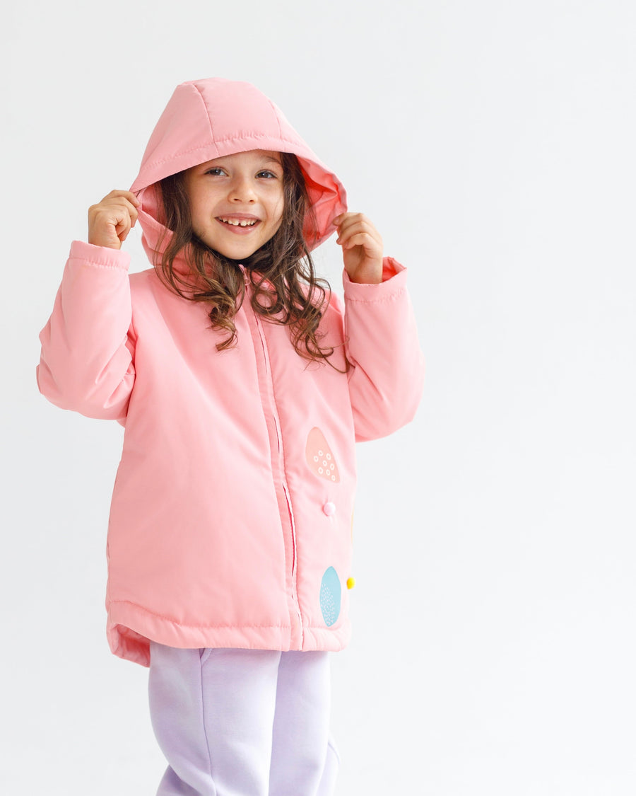 Куртка Basic персикого кольору •Little Lovelies• - Little Lovelies - Одяг для маленьких модників