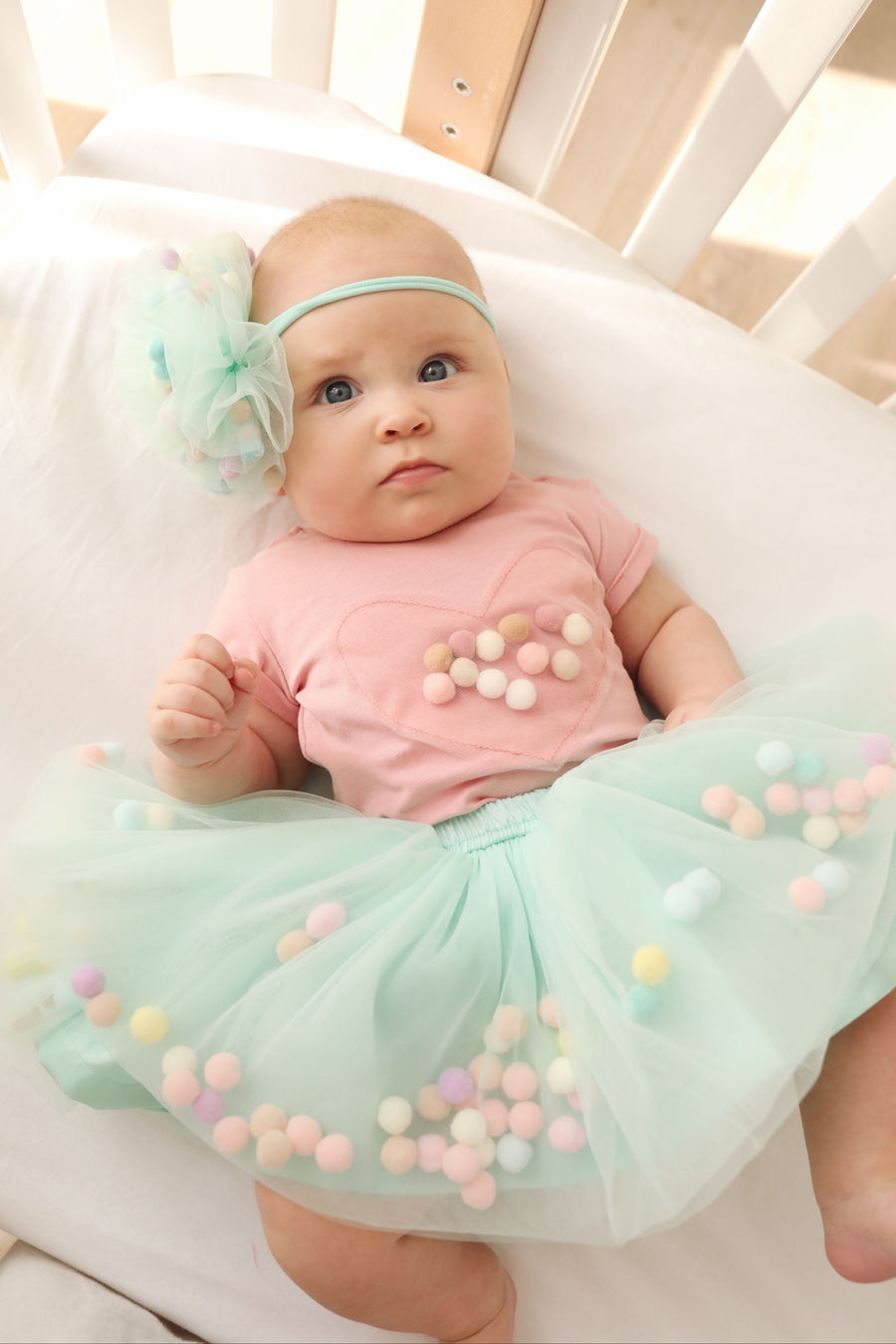 Набір для новонароджених ментол - Little Lovelies - Одяг для маленьких модників