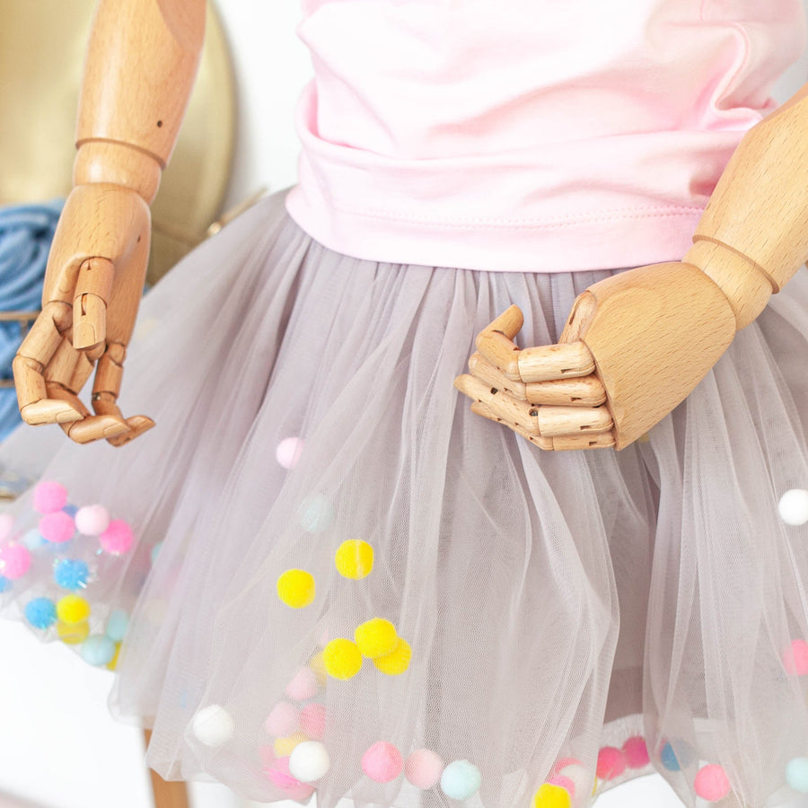 Спідниця Basic Collection сіра - Little Lovelies - Одяг для маленьких модників