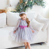 Сукня із сердечками сіра - Little Lovelies - Одяг для маленьких модників