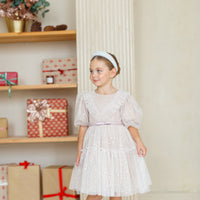 Сукня із зірочками бежева - Little Lovelies - Одяг для маленьких модників