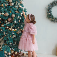 Сукня із зірочками рожева - Little Lovelies - Одяг для маленьких модників