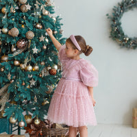 Сукня із зірочками рожева - Little Lovelies - Одяг для маленьких модників