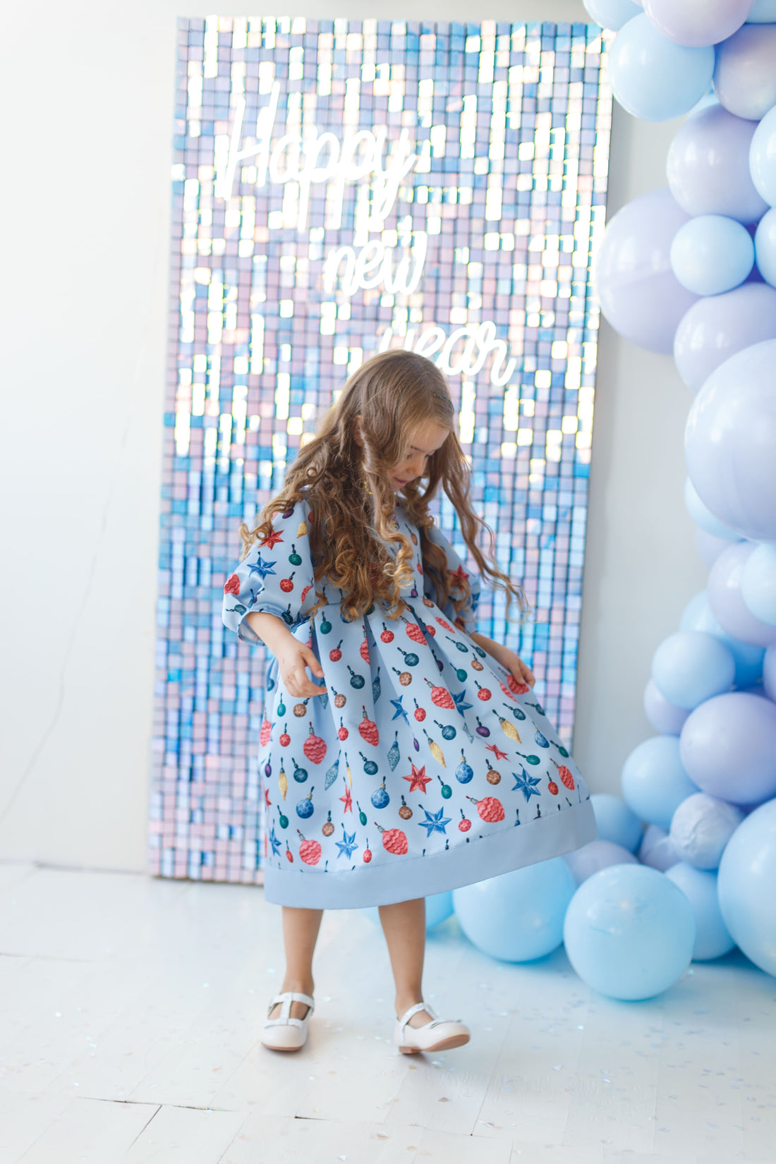 Сукня Новорiчнi Iграшки - Little Lovelies - Одяг для маленьких модників